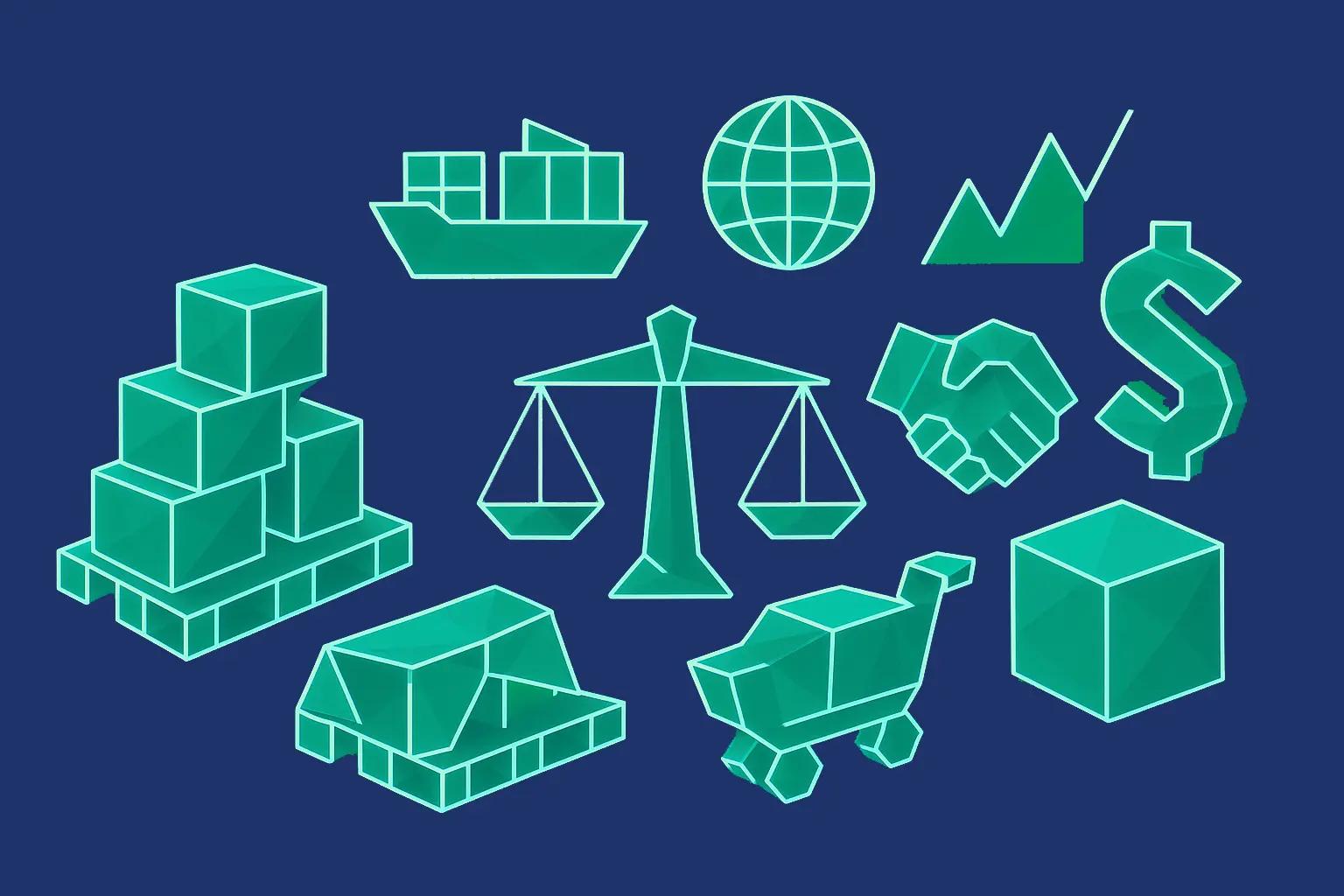 Modern wholesale hub with integrated planning